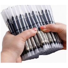 走珠笔0.5mm黑色中性笔